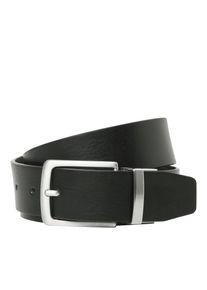 Jack & Jones Lederg&uuml;rtel JACK & JONES "JACRIO REVERSIBLE LEATHER BELT NOOS", Herren, Gr. 105, schwarz (schwarz detail:schwarz braun, reversible), Leder, unifarben, G&uuml;rtel Lederg&uuml;rtel