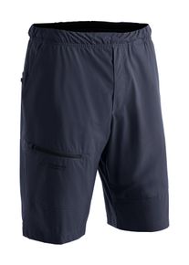 Funktionsshorts Maier Sports "Fortunit L.B. M", Herren, Gr. 46, Normalgr&ouml;&szlig;en, blau (dunkelblau), 100% Polyester, Hosen Funktionsshorts, Herren Shorts, kurze Outdoor-Hose, Bermuda mit lockerer Passform