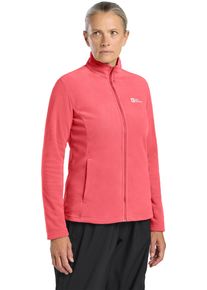 Fleecejacke Jack Wolfskin "TAUNUS FZ W", Damen, Gr. M (38/40), sunset, coral, Obermaterial: 100% Polyester. Futter: 100% Polyester, Jacken Fleecejacke
