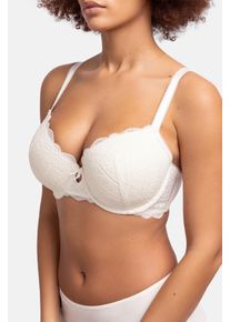 B&uuml;gel-BH Dorina "Celine", Damen, Gr. 90, Cup G, beige (ivory), Obermaterial: 80% Polyamid, 20% Elasthan, unifarben, BHs B&uuml;gel-BH, Mikrofaser-R&uuml;ckenfl&uuml;gel mit Power-Mesh, Curve