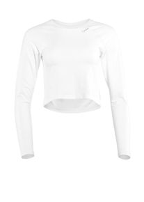 Langarmshirt WINSHAPE "AET116LS", Damen, Gr. XL, wei&szlig; (ivory), 85% Polyester, 15% Elasthan, Rundhals, Shirts Langarmshirt, Cropped Functional Light and Soft