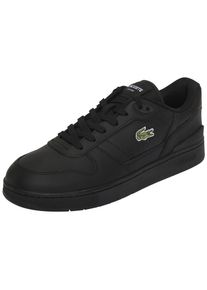 Sneaker Lacoste "Lacoste T-CLIP", Herren, Gr. 42, blk, blk, Leder, Schuhe Sneaker