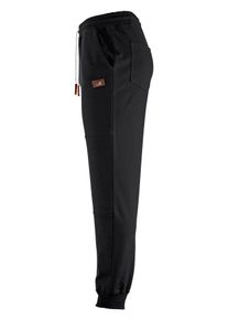 Jogginghose OCEAN SPORTSWEAR "Relaxed Cut", Herren, Gr. S (44/46), N-Gr, schwarz (schwarz (aus recyceltem polyester)), Obermaterial: 63% Polyester, 32% Baumwolle, 5% Elasthan, bequem lang, Hosen Jogginghose
