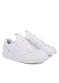 Sneaker DC Shoes "DC Astrix", Damen, Gr. 8(39), wei&szlig; (wei&szlig;, wei&szlig;), Obermaterial:61.35% Leder, 38.65% Synthetikmaterial;, Schuhe Sneaker