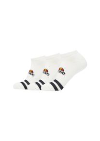 Sneakersocken Ellesse "Socken MELNA TRAINER LINER 3er Pack", Damen, Gr. 47-50, wei&szlig;, Obermaterial: 75% Baumwolle CO. 21% Polyester PES. 2% Polyamid PA. 2% Elasthan EL., Socken Sneakersocken