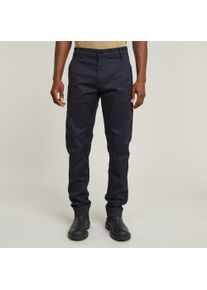 G-Star Raw Chinohose G-STAR "Morry Tapered Chino", Herren, Gr. 30, L&auml;nge 34, blau (salute), Twill, Obermaterial: 97% Baumwolle, 3% Elasthan, unifarben, lang, Hosen Chinohose, mit Paspeltaschen