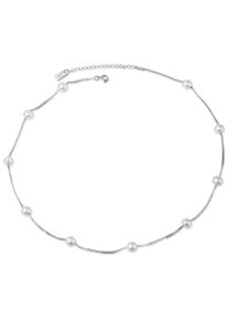 Perlenkette AILORIA "Halskette MASAKO", Damen, silber, Halsketten Perlenkette