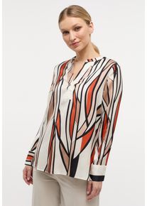 Longbluse Eterna "LOOSE FIT", Damen, Gr. 40, orange, 100% Viskose, Blusen Longbluse