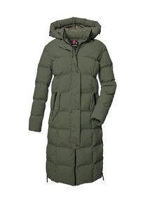 G.I.G.A. by Killtec Steppmantel "GW 2 WMN QLTD CT", Damen, Gr. 38, gr&uuml;n (olivgr&uuml;n), Oberstoff: 100% Polyester, Futter: 100% Polyester (recycelt), Wattierung: 100% Polyester (recycelt), G.I.G.A. DX BY KILLTEC, M&auml;ntel Steppmantel, Winddichter, wasserabweisender Steppmantel, atmungsaktiv, recycelt
