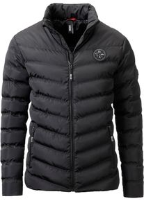 Steppjacke LPO "GILMOUR III Men", Herren, Gr. XXL (56), schwarz, 100% Polyester, mit innenliegendem Gummizug, Jacken Steppjacke, auch in Gro&szlig;en Gr&ouml;&szlig;en erh&auml;ltlich