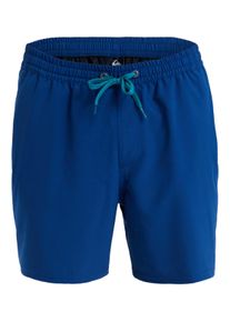 Boardshorts Quiksilver "Surfsilk Solid 16", Herren, Gr. M, blau (estate blau), Obermaterial: 92% Microfaser, 8% Elasthan;, Hosen Boardshorts