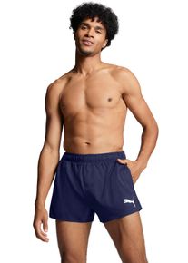 Badeshorts Puma "Puma SWIM MEN SHORT SHORTS 1P", Herren, Gr. XL, N-Gr, blau (navy), Web, Polyester, unifarben, Badehosen Badeshorts, mit Seitentaschen