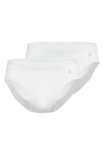 G&ouml;tzburg Slip G&Ouml;TZBURG "X-lastic", Herren, Gr. 9 (XXXL), wei&szlig;, Single Jersey, Obermaterial: 95% Baumwolle, 5% Elasthan, unifarben, k&ouml;rpernah, Unterhosen Slip, basic, elastischer Bund, eng, weich, atmungsaktiv, Baumwollmix