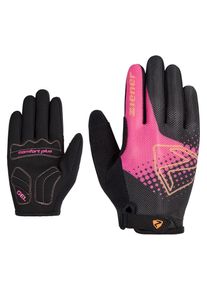 Fahrradhandschuhe Ziener "COLO-Z JUNIOR", Kinder, Gr. S, pink (bubblegum), Materialmix, Handschuhe Fahrradhandschuhe
