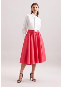 Midirock Seidensticker, Damen, Gr. 40, pink, 49% Baumwolle, 46% Polyester, 5% Elasthan, unifarben, normal, R&ouml;cke Midirock