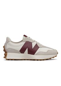 Sneaker New Balance "WS327", Damen, Gr. 40, rot (sanftes wei&szlig;, bordeaux), Leder, Synthetik, Schuhe Sneaker, Topseller