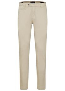 Chinohose Bugatti, Herren, Gr. 31, L&auml;nge 32, beige, 86% Baumwolle, 11% Polyester, 3% Elasthan, unifarben, normal, Hosen Chinohose, mit Elasthananteil