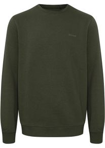 Sweatshirt Blend "BHDOWNTON CREW", Herren, Gr. L, gr&uuml;n, Sweatware, Obermaterial: 50% Baumwolle, 50% Polyester, unifarben, Basic, slim fit normal, Rundhals, B&uuml;ndchen, Sweatshirts Sweatshirt