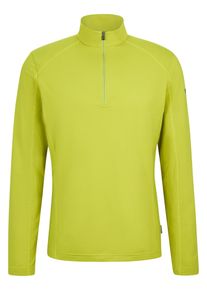 Sweatshirt Ziener "JELANO-Z midlayer man", Herren, Gr. 54, electric grass, Obermaterial: 88% Polyester, 12% Elasthan, Sweatshirts Sweatshirt