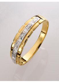 Fingerring Lady Gr. 20, gold (gelbgold 375), Fingerringe, Damen, 20, Metall, Fingerring