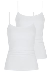 Unterhemd Mey "Superfine Organic", Herren, Gr. 46, N-Gr, wei&szlig;, Single Jersey, Obermaterial: 92% Baumwolle, 8% Elasthan, unifarben, figurbetont, Rundhals, Unterhemden Unterhemd, feine Tr&auml;ger, Baumwollmischung, Single Jersey, atmungsaktiv