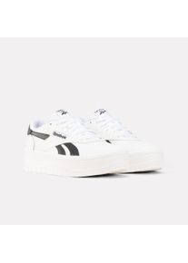 Sneaker Reebok CLASSIC "REEBOK COURT ADVANCE SURGE", Damen, Gr. 41, schwarz-wei&szlig; (wei&szlig;, wei&szlig;, schwarz), Synthetik, Schuhe Sneaker