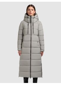 Steppmantel Khujo "DERIA4", Damen, Gr. S (36), witcher gr&uuml;n, Steppware, Obermaterial: 100% Polyester. Futter: 100% Polyester. Wattierung: 100% Polyester, unifarben, wadenlang, elastischer Bund, M&auml;ntel Steppmantel