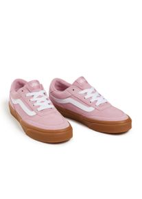 Sneaker Vans "BROOKLYN LS", Damen, Gr. 36, rosa (pink dawn), Leder, Synthetik, Schuhe Sneaker