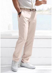 Chinohose John Devin "regular-fit, lange Oxford Hose", Herren, Gr. 36, L&auml;nge 30, beige, Web, Obermaterial: 98% Baumwolle, 2% Elasthan, unifarben, regular fit lang, Hosen Chinohose, aus elastischer Baumwoll-Qualit&auml;t, Topseller