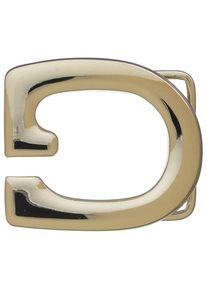 G&uuml;rtelschnalle RETTUNGSRING G&Uuml;RTEL, Damen, gold (goldfarben), Obermaterial: 100% Metall, unifarben, G&uuml;rtel G&uuml;rtelschnalle, Wechselschnalle &raquo;Offen Rund Gold&laquo;