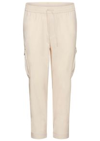 Cargohose BOSS Green "T Urbanex-CargoLight", Herren, Gr. 56, N-Gr, beige (open beige284), Web, Obermaterial: 100% Elastomultiester, gerade, unten schmal lang, Hosen Cargohose, mit elastischem Bund und Kordelzug Cargohose Sweatpants Stretchhose