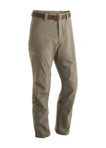 Funktionshose Maier Sports "Nil", Herren, Gr. 60, Normalgr&ouml;&szlig;en, beige (dunkelbeige), 90% Polyamid, 10% Elasthan, Hosen Funktionshose, Herren Wanderhose, atmungsaktive Outdoor-Hose mit Roll up Funktion
