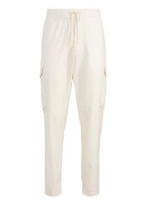 Cargohose BOSS Green "T Urbanex-CargoLight", Herren, Gr. 56, N-Gr, wei&szlig; (open wei&szlig;131), Web, Obermaterial: 100% Elastomultiester, unifarben, gerade, unten schmal lang, Hosen Cargohose, mit elastischem Bund und Kordelzug Cargohose Sweatpants Stretchhose