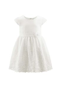 Sommerkleid happy girls "M&auml;dchenkleid", M&auml;dchen, Gr. 86, EURO-Gr&ouml;&szlig;en, ecru, Stoff, 100% Polyester, normal, Kleider Sommerkleid