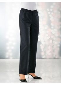 Thermohose Classic Basics, Damen, Gr. 50, Normalgr&ouml;&szlig;en, schwarz, 100% Polyester, unifarben, lang, Hosen Thermohose