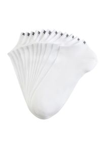 Freizeitsocken HUGO UNDERWEAR "6P AS UNI CC 1026", Damen, Gr. 43-46, wei&szlig; (wei&szlig; 100), Baumwollmischung, elastisch, Socken Freizeitsocken, mit HUGO-Logoschriftz&uuml;gen