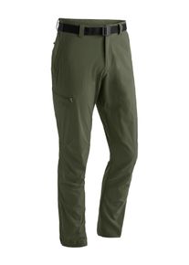 Funktionshose Maier Sports "Torid slim", Herren, Gr. 24, Kurzgr&ouml;&szlig;en, gr&uuml;n (moosgr&uuml;n), 90% Polyamid, 10% Elasthan, Hosen Funktionshose, Herren Wanderhose, atmungsaktive Outdoor-Hose, 4 Taschen, Slim Fit