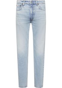 Slim-fit-Jeans Calvin Klein Jeans "SLIM TAPER", Damen, Gr. 38, L&auml;nge 30, marbled beacon, Denim/Jeans, Obermaterial: 98% Baumwolle, 2% Elasthan, gerade, unten schmal lang, Jeans Slim-fit-Jeans, mit Markenlabel