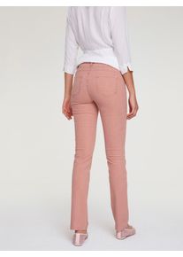 Cordhose Heine, Damen, Gr. 46, Normalgr&ouml;&szlig;en, rot (rosenholz), 98% Baumwolle, 2% Elasthan, unifarben, lang, Hosen Cordhose