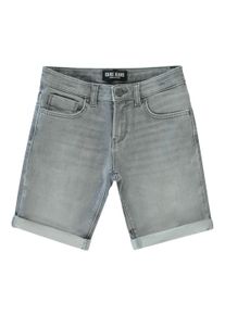 Shorts Cars Jeans "Kids CALIFORNIA Short", Jungen, Gr. 8 (122), N-Gr, grau (grau used), Web, Obermaterial: 79% Baumwolle, 19% Polyester, 2% Elasthan, Abriebeffekte, regular fit, Hosen Shorts