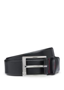 Lederg&uuml;rtel Hugo "Gellot_Sz35", Herren, Gr. 110, schwarz (schwarz 001), Rindsleder, unifarben, G&uuml;rtel Lederg&uuml;rtel