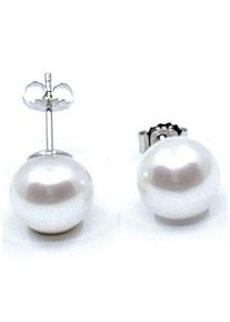Perlenohrringe Firetti "Schmuck Geschenk Ohrschmuck Perle" Gr. 8, bunt (silberfarben, wei&szlig;), Ohrringe, Damen, 8, Perlen Silber 925 (Sterlingsilber), Perlen, Silber 925 (Sterlingsilber), Perlenohrringe, Made in Germany - mit S&uuml;&szlig;wasserzuchtperle