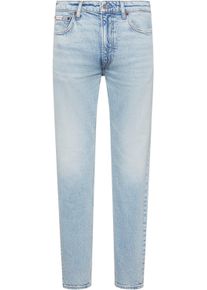 Slim-fit-Jeans Calvin Klein Jeans "SLIM TAPER", Damen, Gr. 33, L&auml;nge 30, marbled beacon, Denim/Jeans, Obermaterial: 98% Baumwolle, 2% Elasthan, gerade, unten schmal lang, Jeans Slim-fit-Jeans, mit Markenlabel