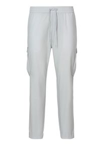 Cargohose BOSS Green "T Urbanex-CargoLight", Herren, Gr. 58, N-Gr, grau (light, pastel grau054), Web, Obermaterial: 100% Elastomultiester, unifarben, gerade, unten schmal lang, Hosen Cargohose, mit elastischem Bund und Kordelzug Cargohose Sweatpants Stretchhose