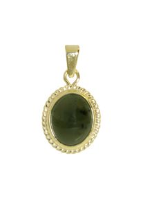 Kettenanh&auml;nger OSTSEE-SCHMUCK "OSTSEE-SCHMUCK Anh&auml;nger Jolin Anh&auml;nger Jolin", gelb (wei&szlig;, neutral), Schmuckanh&auml;nger, Damen, 23 x 12mm, Gelbgold 333, 1,5 g, Kettenanh&auml;nger