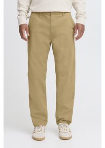 Chinohose Blend "BHNATAN WIDE LEG CHINO", Herren, Gr. 36, L&auml;nge 34, bunt (sand braun), Web, Obermaterial: 98% Baumwolle, 2% Elasthan, unifarben, relaxed fit kn&ouml;chellang, Hosen Chinohose