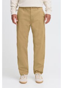 Chinohose Blend "BHNATAN WIDE LEG CHINO", Herren, Gr. 38, L&auml;nge 34, bunt (sand braun), Web, Obermaterial: 98% Baumwolle, 2% Elasthan, unifarben, relaxed fit kn&ouml;chellang, Hosen Chinohose