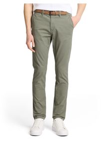 Chinohose Tom Tailor Denim, Herren, Gr. 29, L&auml;nge 32, dusty mid olive, Obermaterial: 97% Baumwolle, 3% Elasthan. Futter: 100% Baumwolle, unifarben, schmal lang, Hosen Chinohose, leicht vorgewaschen