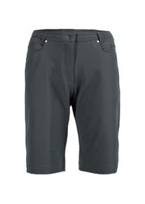 Bermudas DEPROC Active "KENORA URBAN Short & kurze Hose", Damen, Gr. 50 (XL), Normalgr&ouml;&szlig;en, grau (anthra), 97% Polyester; 3% Elasthan, Hosen Bermudas, In melierter Optik