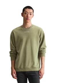 Marc O'Polo Sweatshirt MARC O'POLO DENIM, Herren, Gr. L, oak ash, Sweatware, Obermaterial: 100% Baumwolle, relaxed fit, Rundhals, Rippb&uuml;ndchen, Sweatshirts Sweatshirt, Gerippter Rundhals, relaxed fit, weiche Innenseite